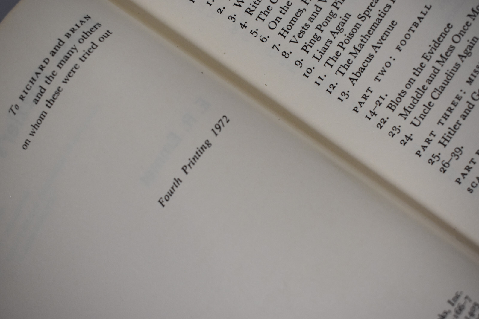Brain Puzzler’s Delight 1973 HC Book by E.R. Emmet – 5.5×8″ 254 pages