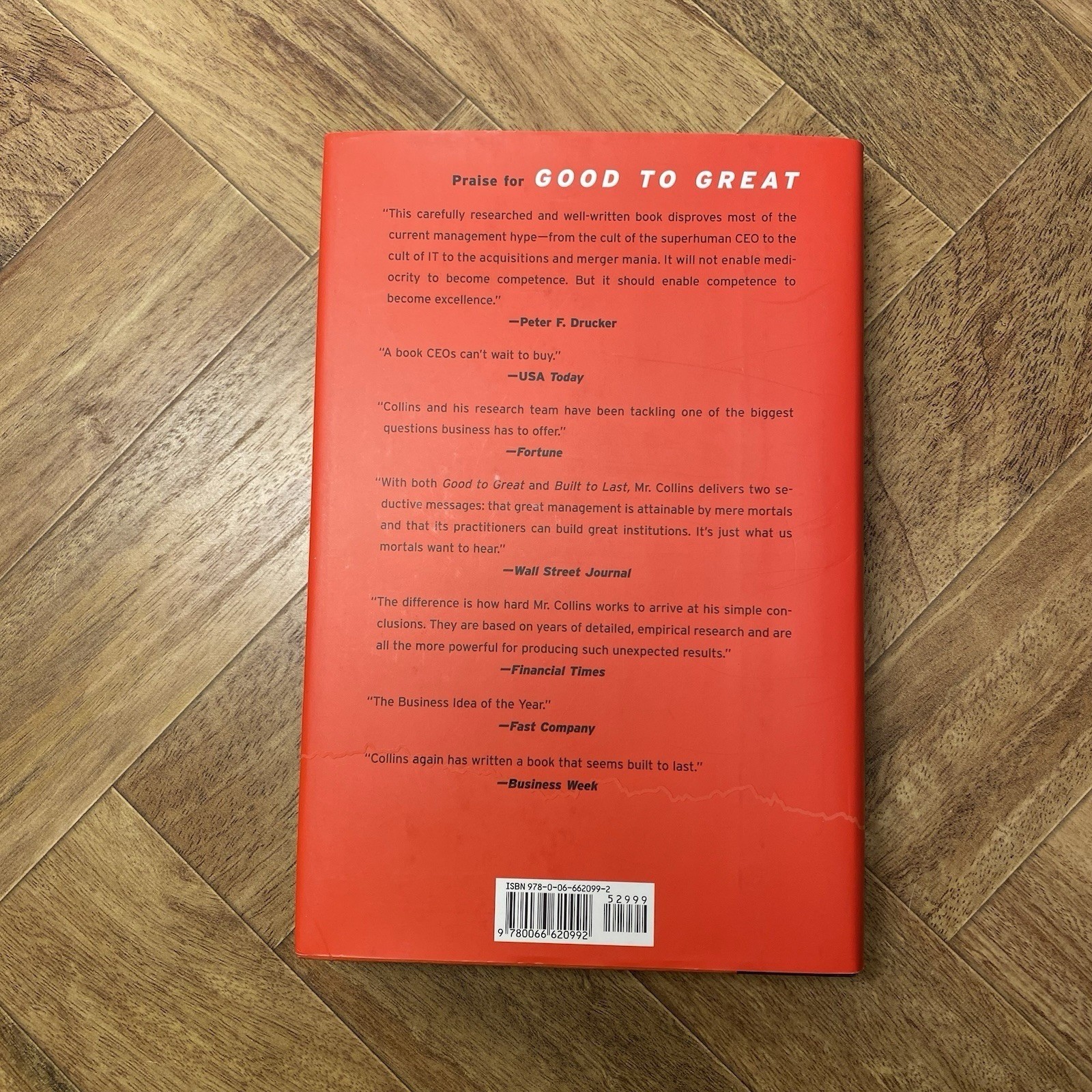 Good to Great by Jim Collins Why Some Companies Make The Leap 2001 Hardcover