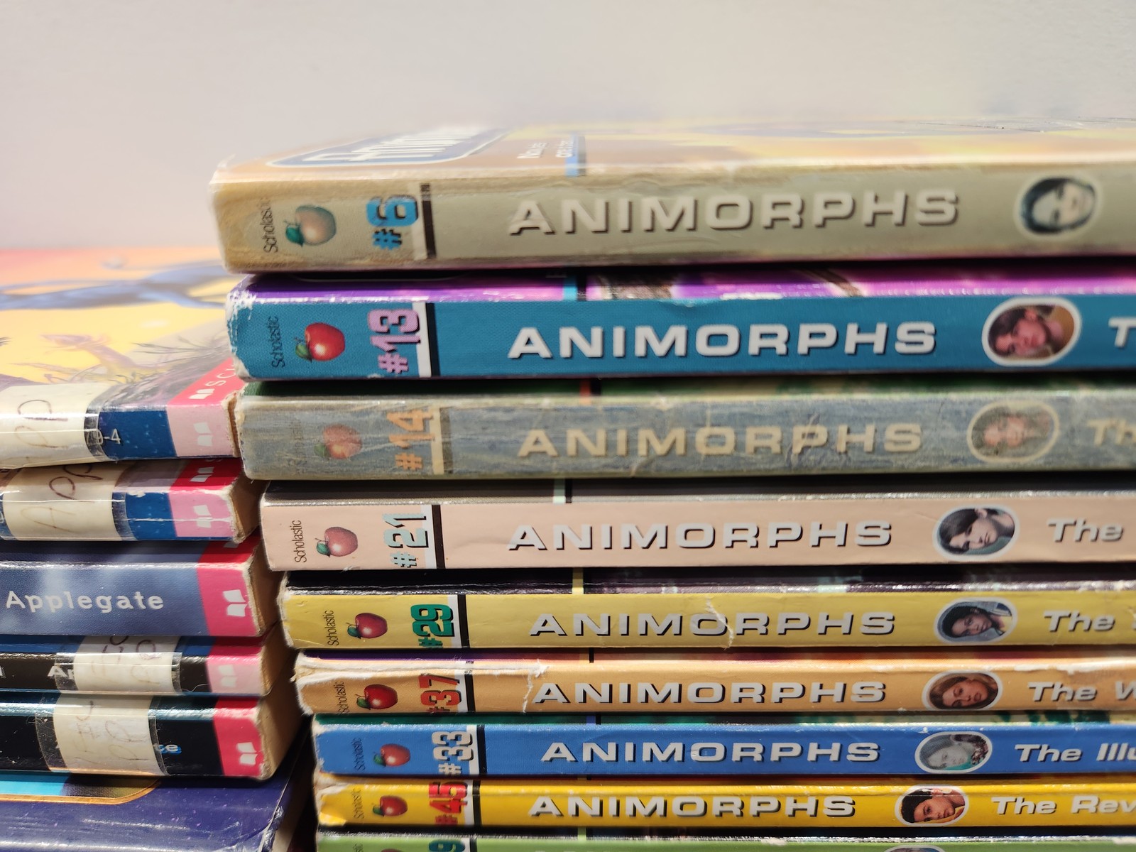 Lot of (15) Animorphs & Andalite Book Lot K.A. Applegate Series, No Duplicates