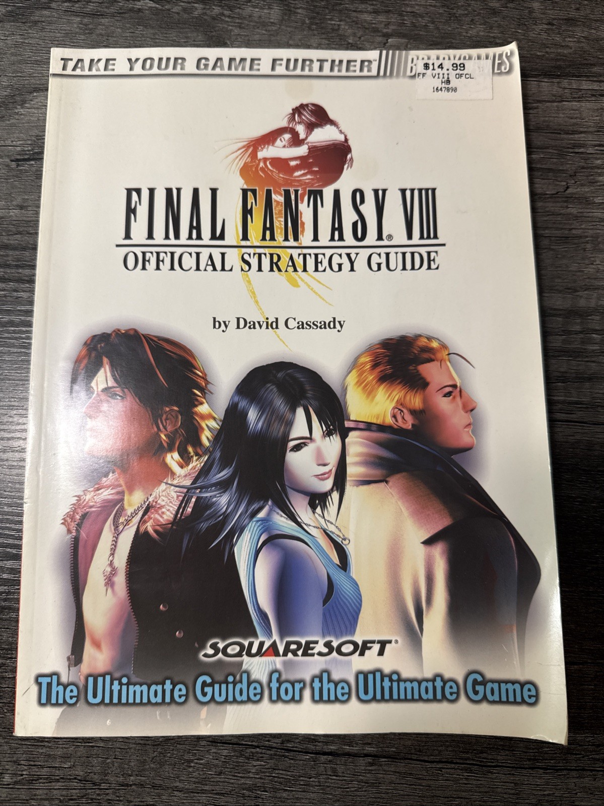 🔥Final Fantasy VIII Official Strategy Guide by David Cassady (Paperback, 1999)