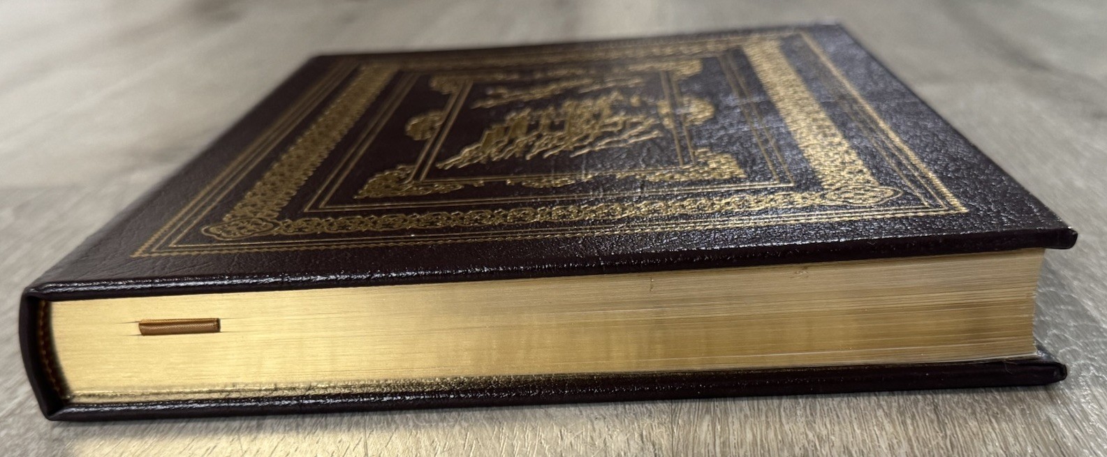 Tennyson IDYLLS OF THE KING Easton Press Leather Gustave Dore 22kt Gold Gilt