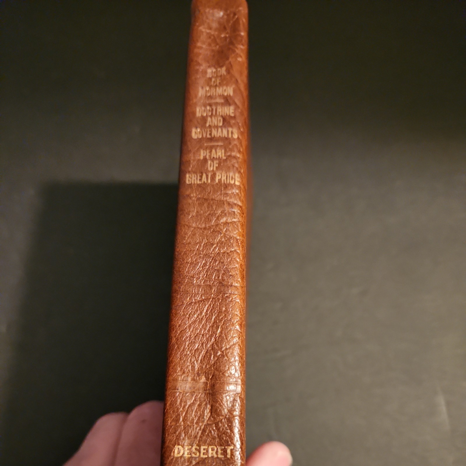 1969 triple combination indexed Standard 5×7 bendable bendable leather