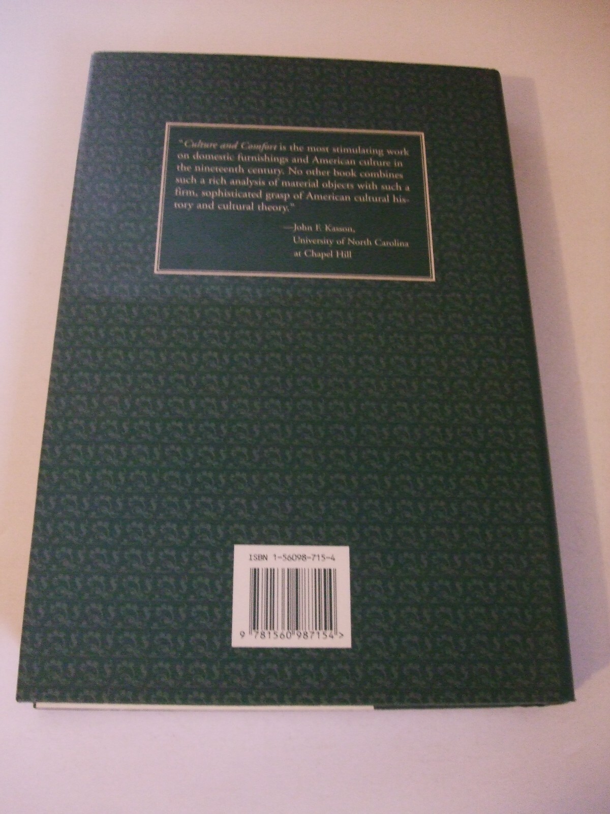 Culture & Comfort: Parlor Making and Middle-Class Identity, 1850 – 1930