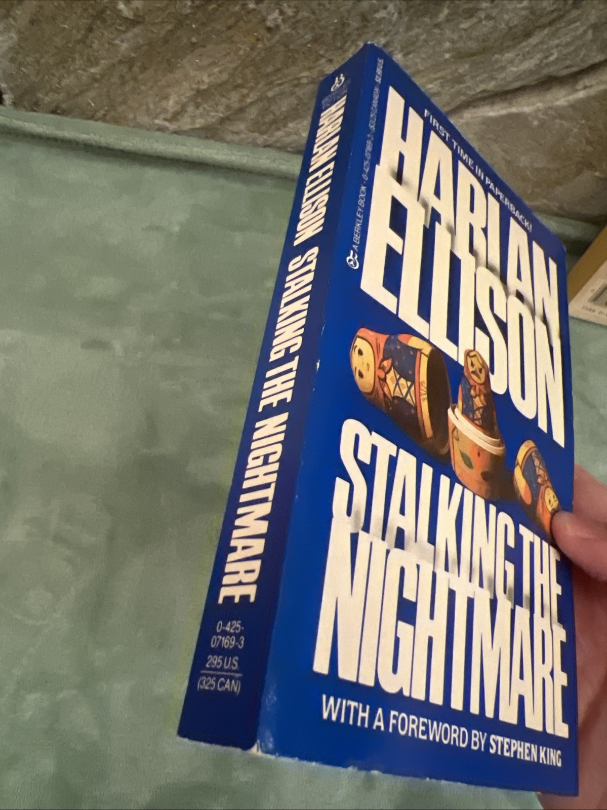 Stalking The Nightmare & Strange Wine by Harlan Ellison – Short Story Collection