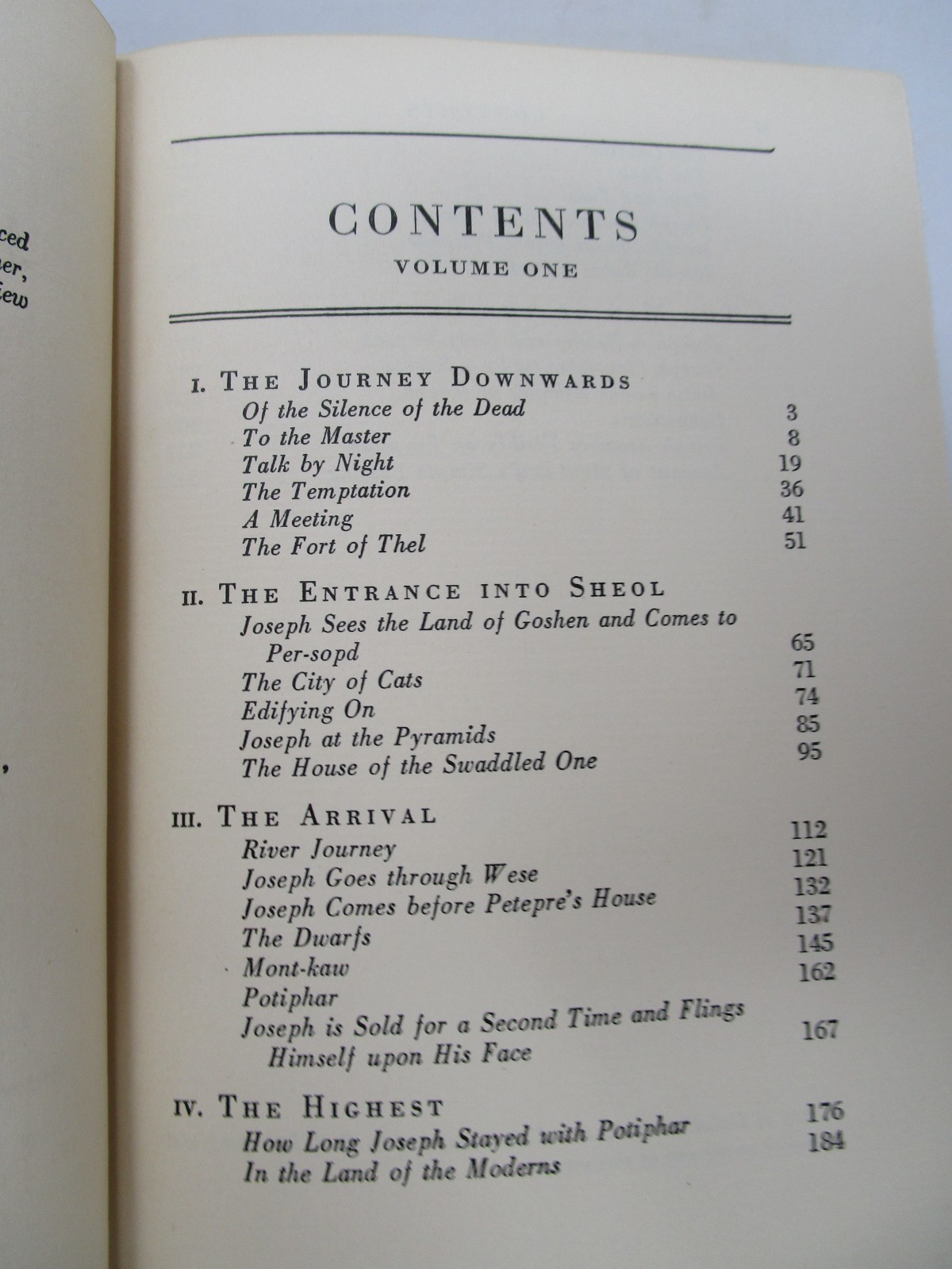 Joseph In Egypt by Thomas Mann 1938 Two Volumes