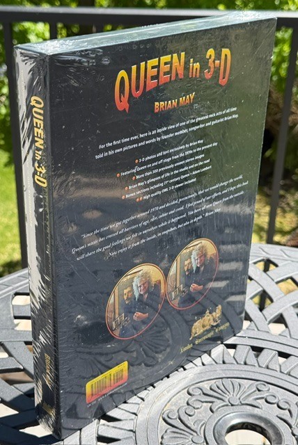 NEW Queen In 3D by Brian May 2017 Hardcover Stereotype Slipcase First Printing