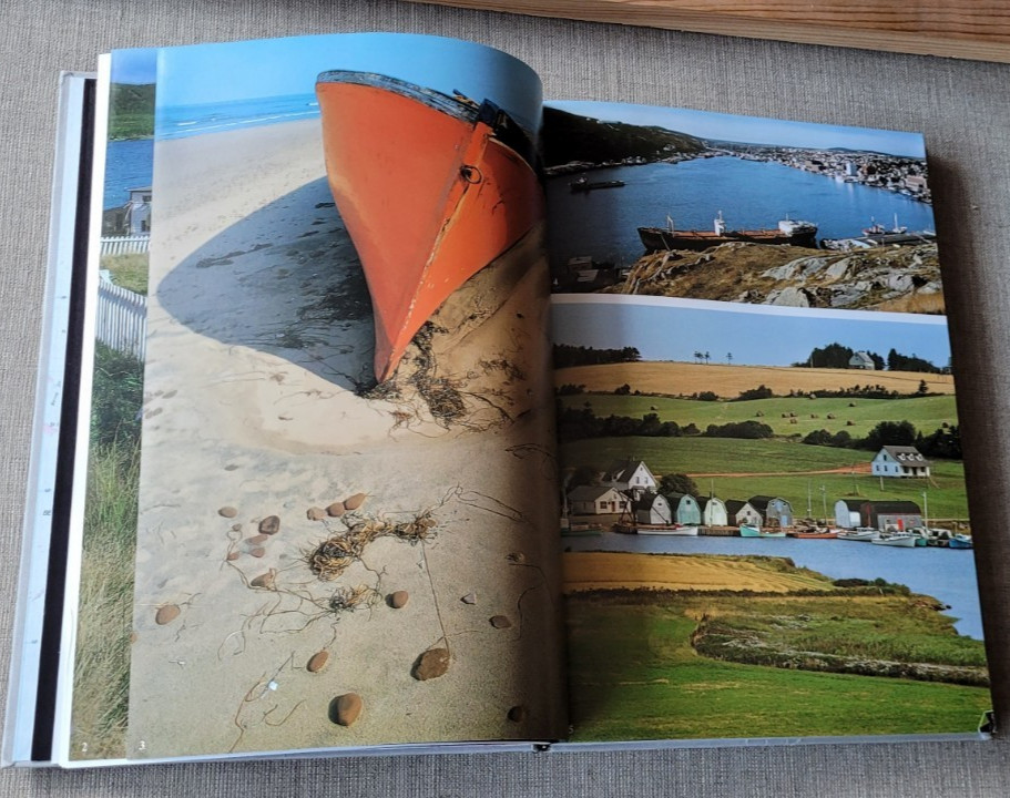 Kanada Canada Vintage Swiss Zurich Photo Album book 1982