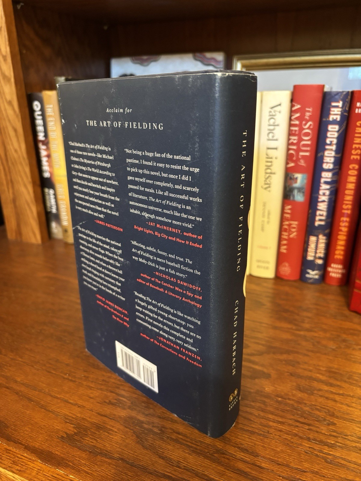 The Art of Fielding. Chad Harbach. 1st HC Ptg. LB 2011. NF/VG+