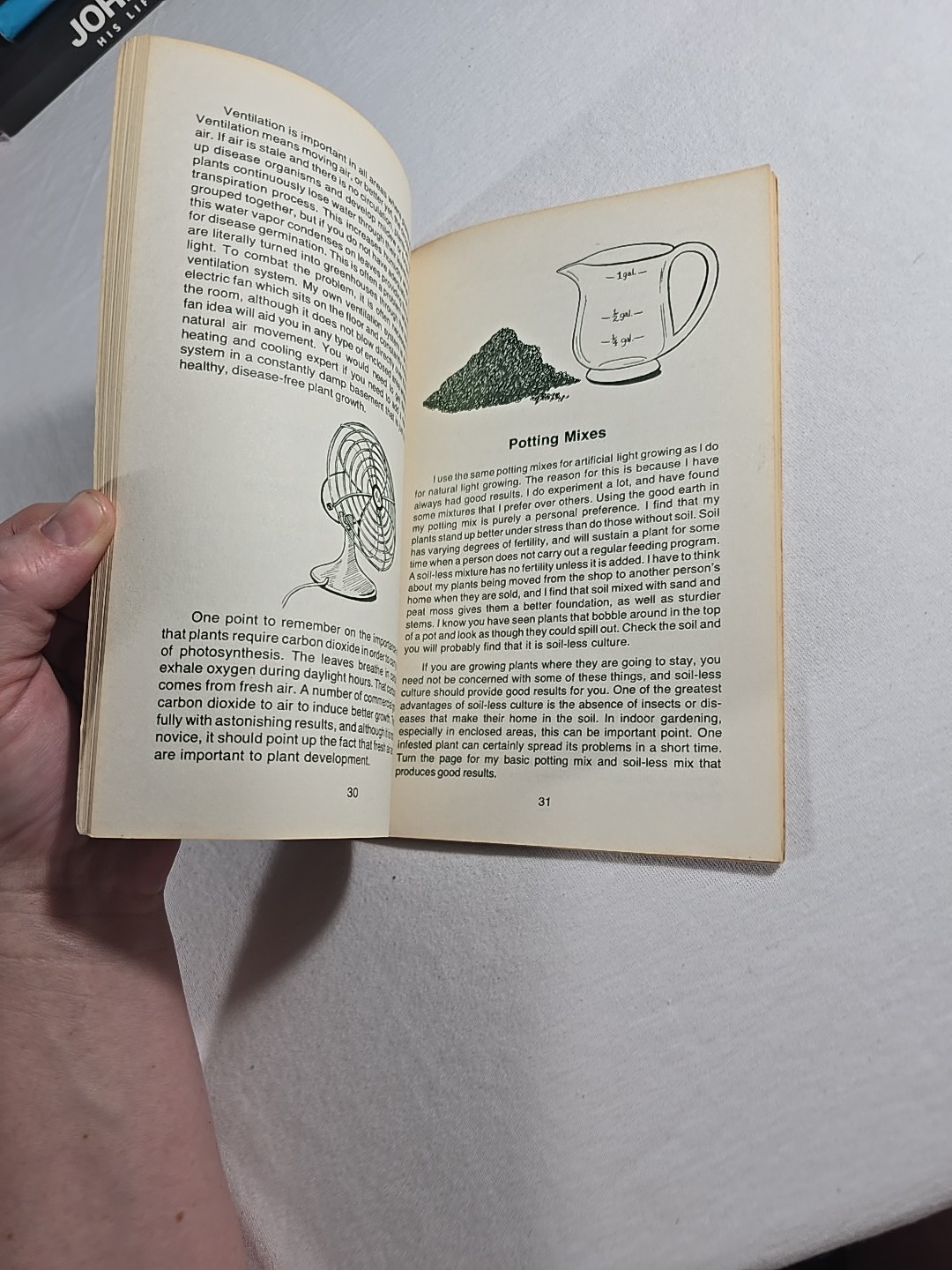 Gardening With Lights Rex Mabe Potpourri Press 1975 Vintage Indoor Grow Plants
