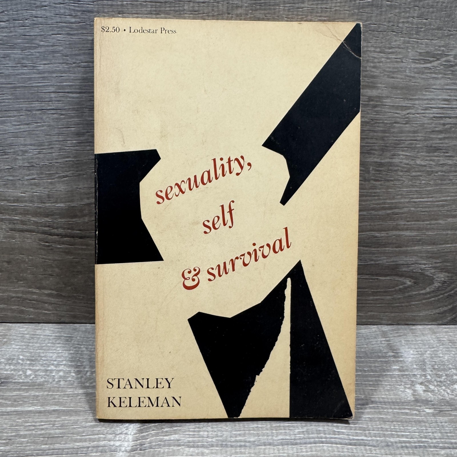 Vintage Sexuality, Self & Survival Stanley Keleman Blue Star PB Beige USA 1971