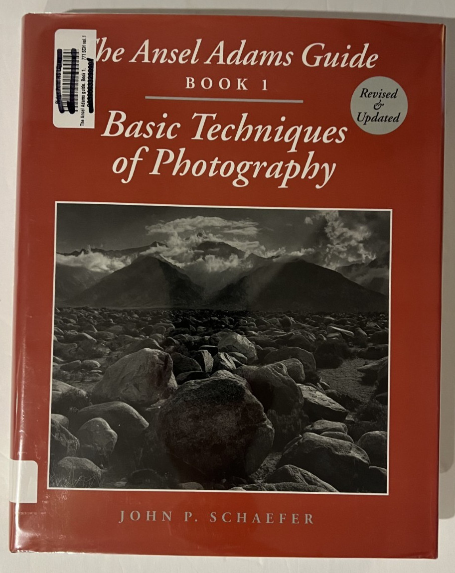 The Ansel Adams Guide: Basic Techniques of Photography Book 1 – Schaefer – HB VG