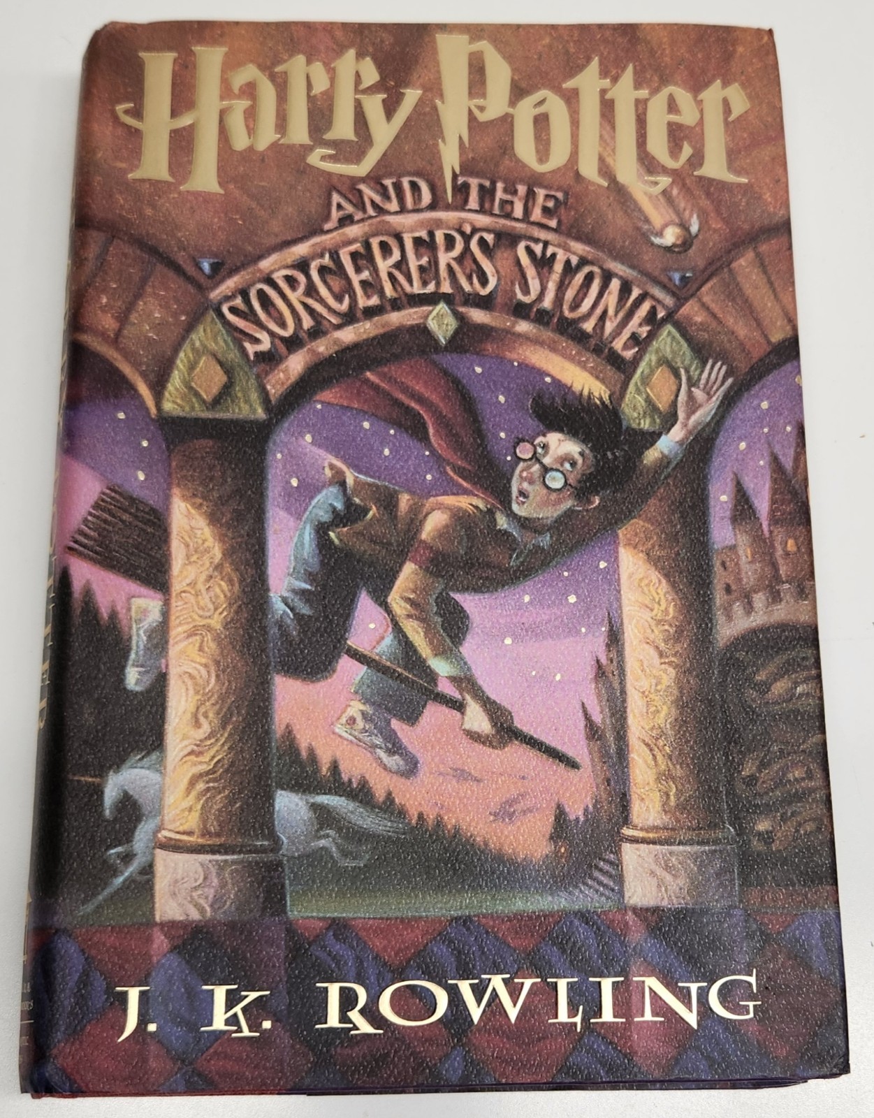 Harry Potter Hardcover Book Lot 1-6 W/ Dust Jackets Goblet Of Fire 1st Print