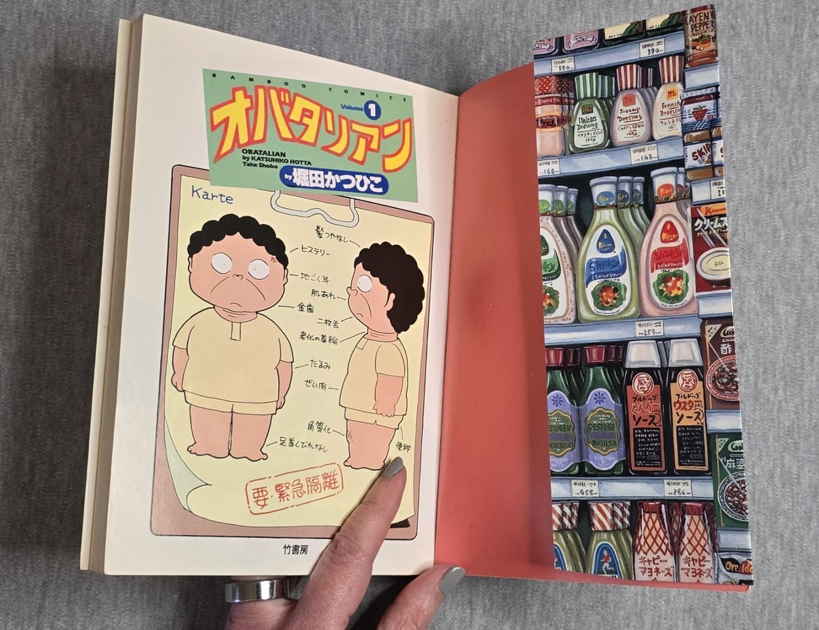Obatarian Vol 1-3 5 Katsuhiko Hotta 堀田かつひこ オバタリアン コミック 日本語