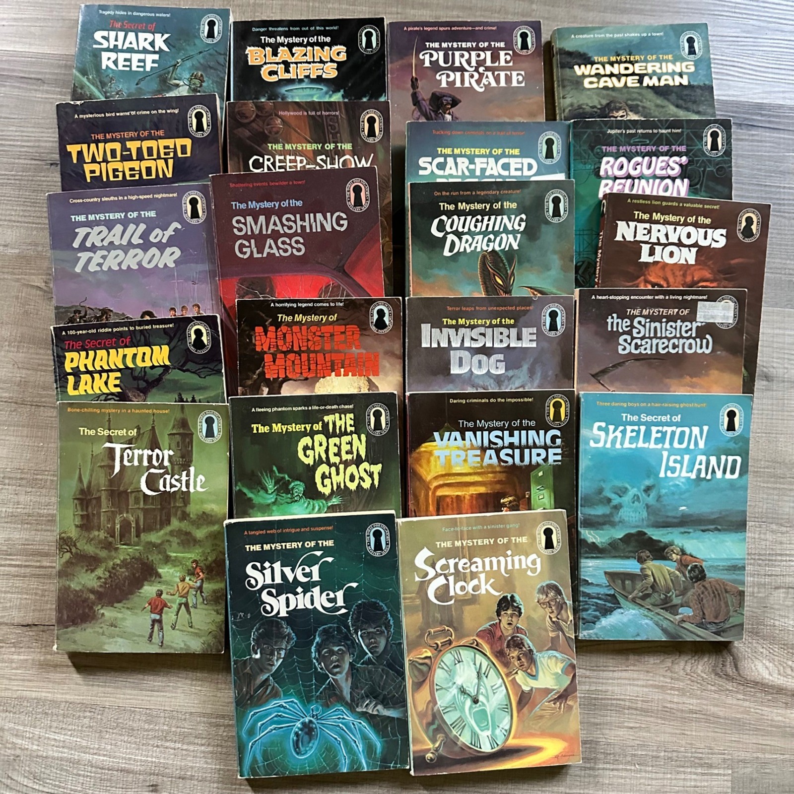 Alfred Hitchcock and The Three Investigators Book Lot of 22 Vintage 1950’s