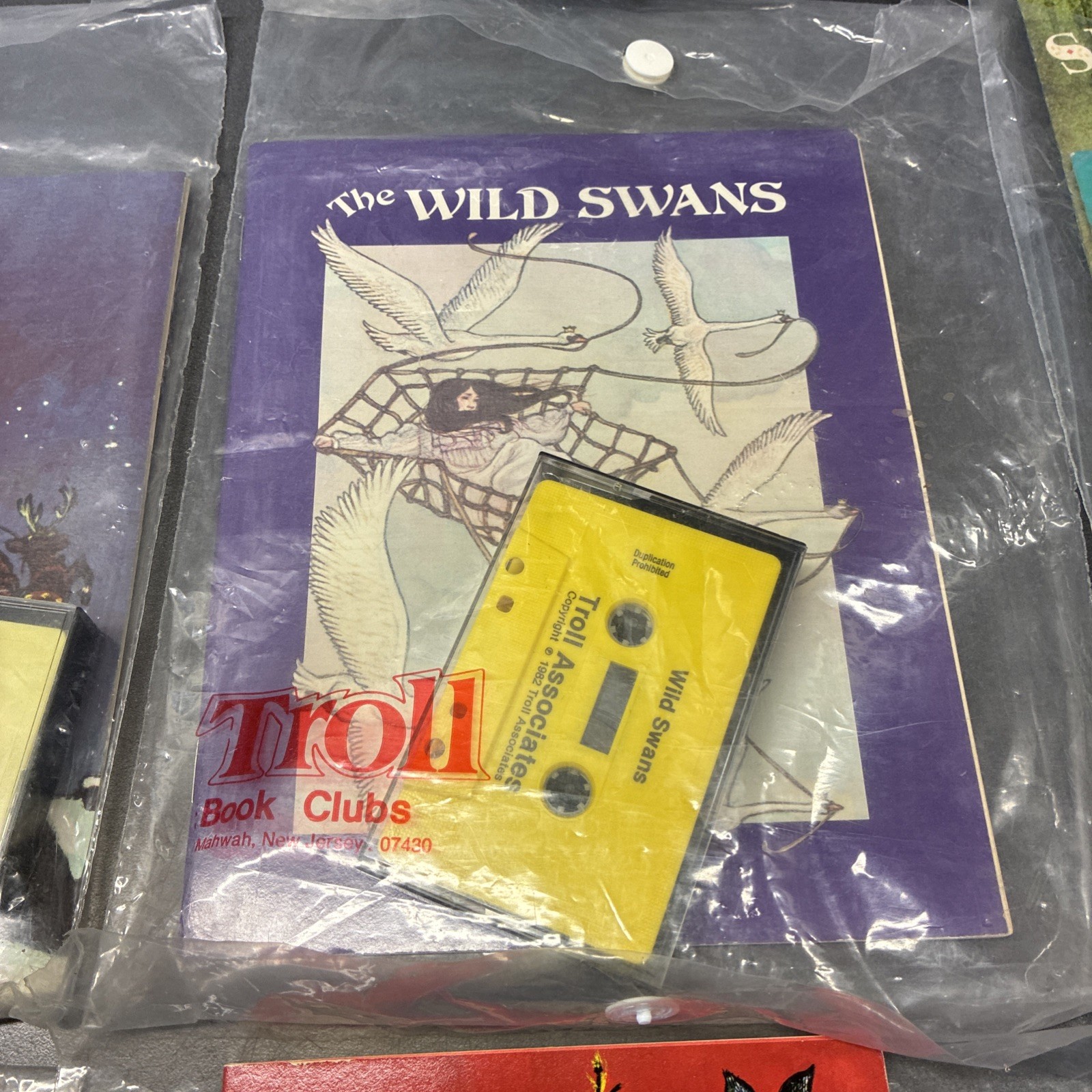 Lot Of 15 Vintage Troll Book Clubs Read -along Classics Books W/ Cassette Tapes