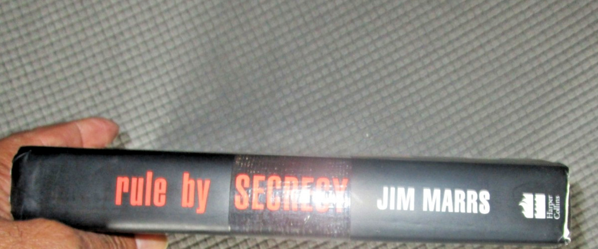 Rule by Secrecy Jim Marrs 2000 Hard Cover, with DJ FREE SHIPPING