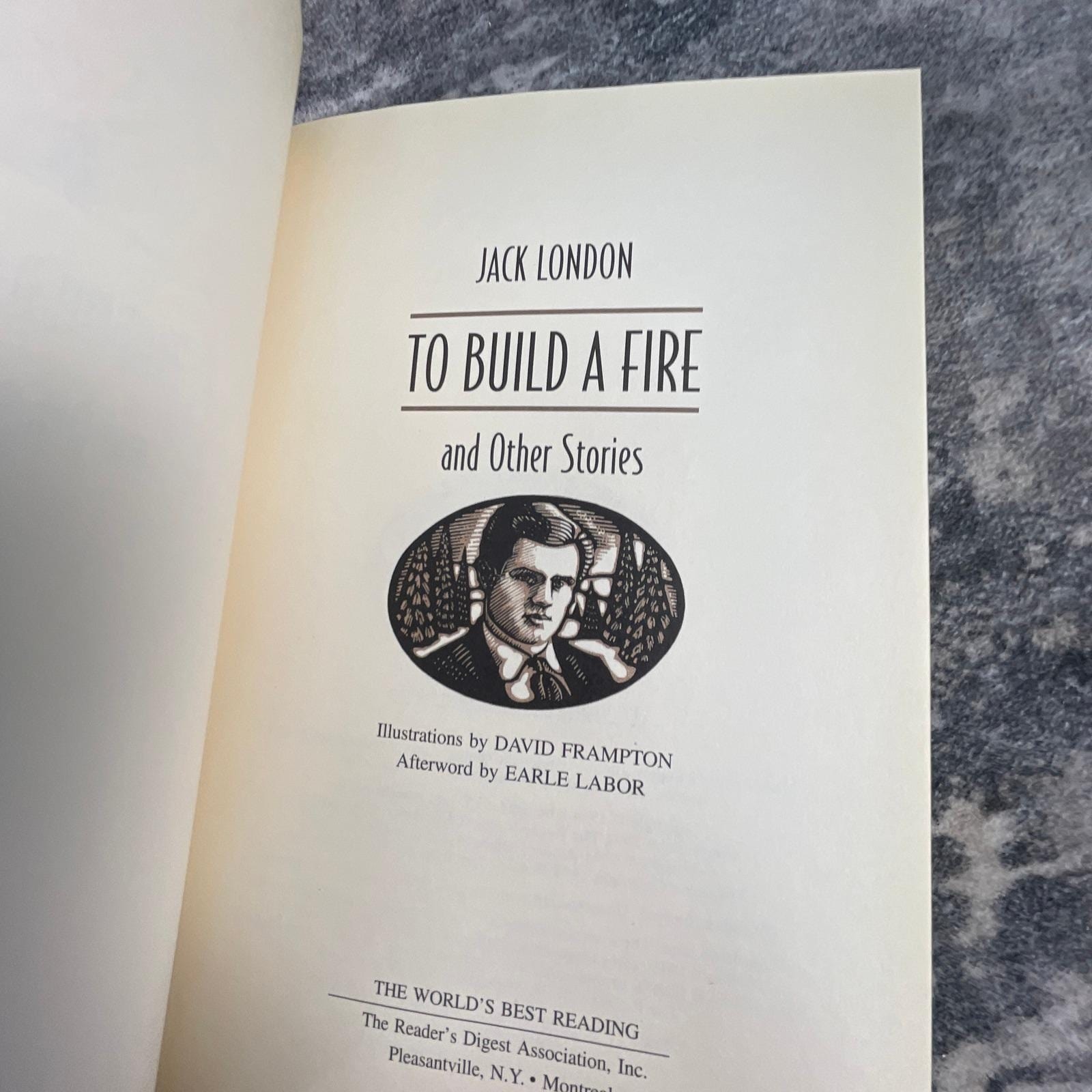 Jack London To Build a Fire and Other Stories Reader’s Digest White Silence Book
