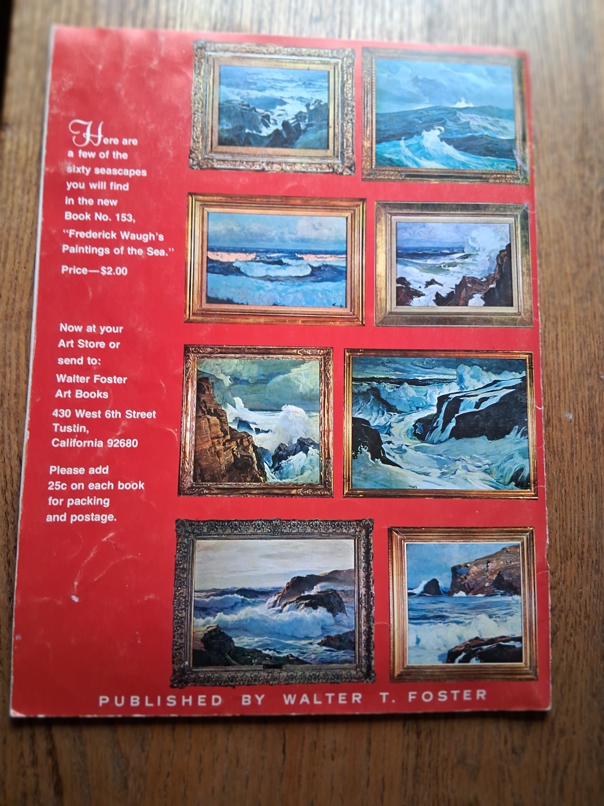 Vintage Walter Foster Art Books: How to Draw and Paint Flowers.