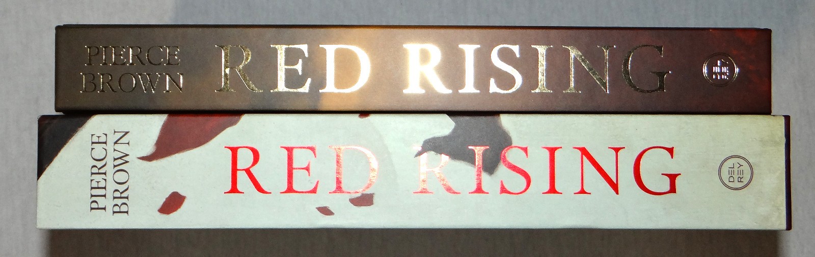 Pierce Brown SIGNED In Person Red Rising 1 Deluxe Slipcase Hardcover Edition 1st