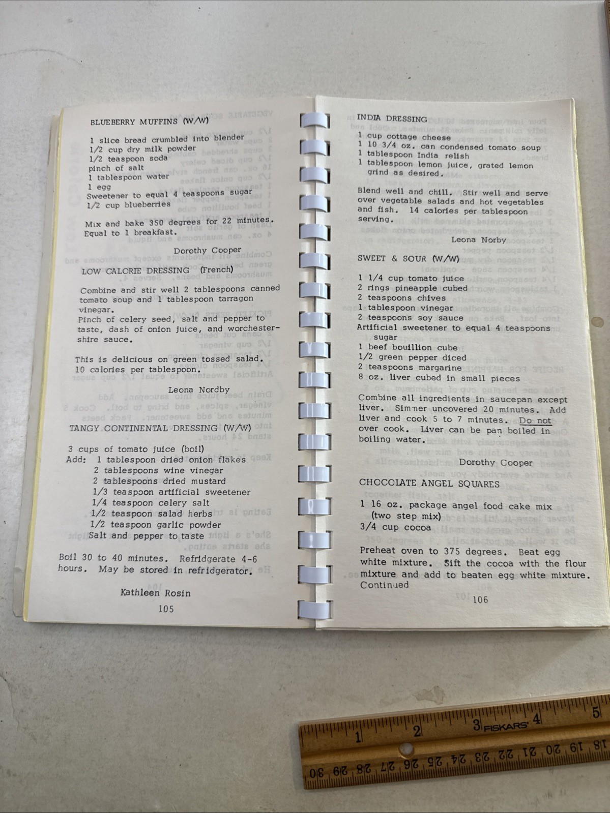 Elbow Lake Minnesota Cookbook ethnic Vintage Hospital Employee Scandinavian MN