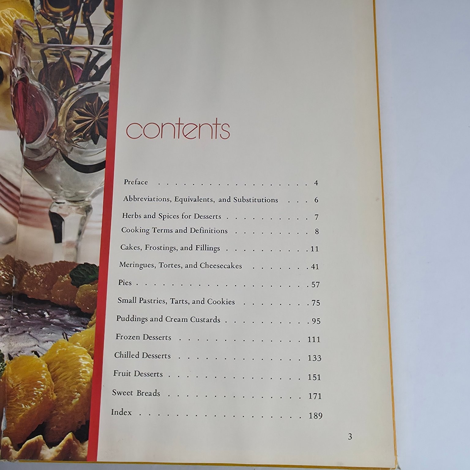The Desserts Cookbook Southern Living 1971 Vintage Hardcover Recipes