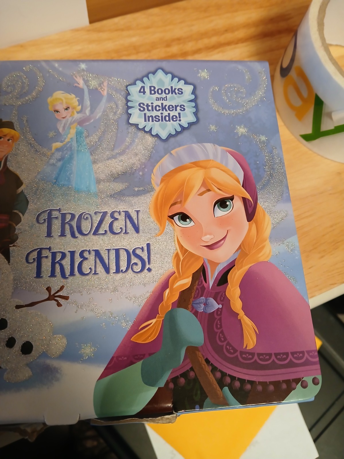 Lot Of 4 Disney’s Frozen Board Books Random House Kids set in box Olaf Anna Elsa
