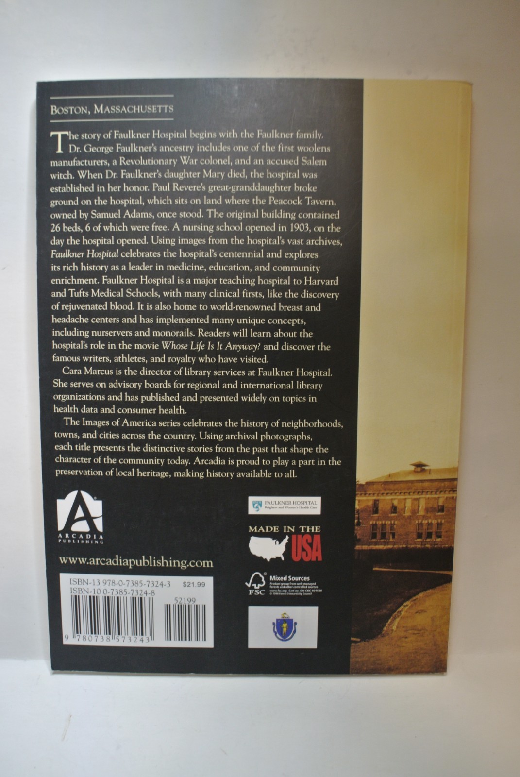 NEW Arcadia Publishing FAULKNER HOSPITAL BOSTON, MA IMAGES OF AMERICA