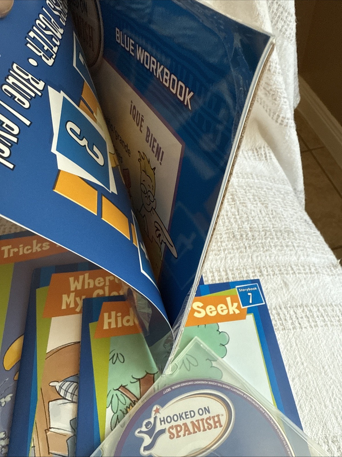 Hooked on Spanish by HOP Llc 2006 Hooked On Phonics Ages 4 – 6 VTG