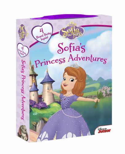 Sofia the First Sofia’s Princess Adventures: Board Book Boxed Set VG free shpg