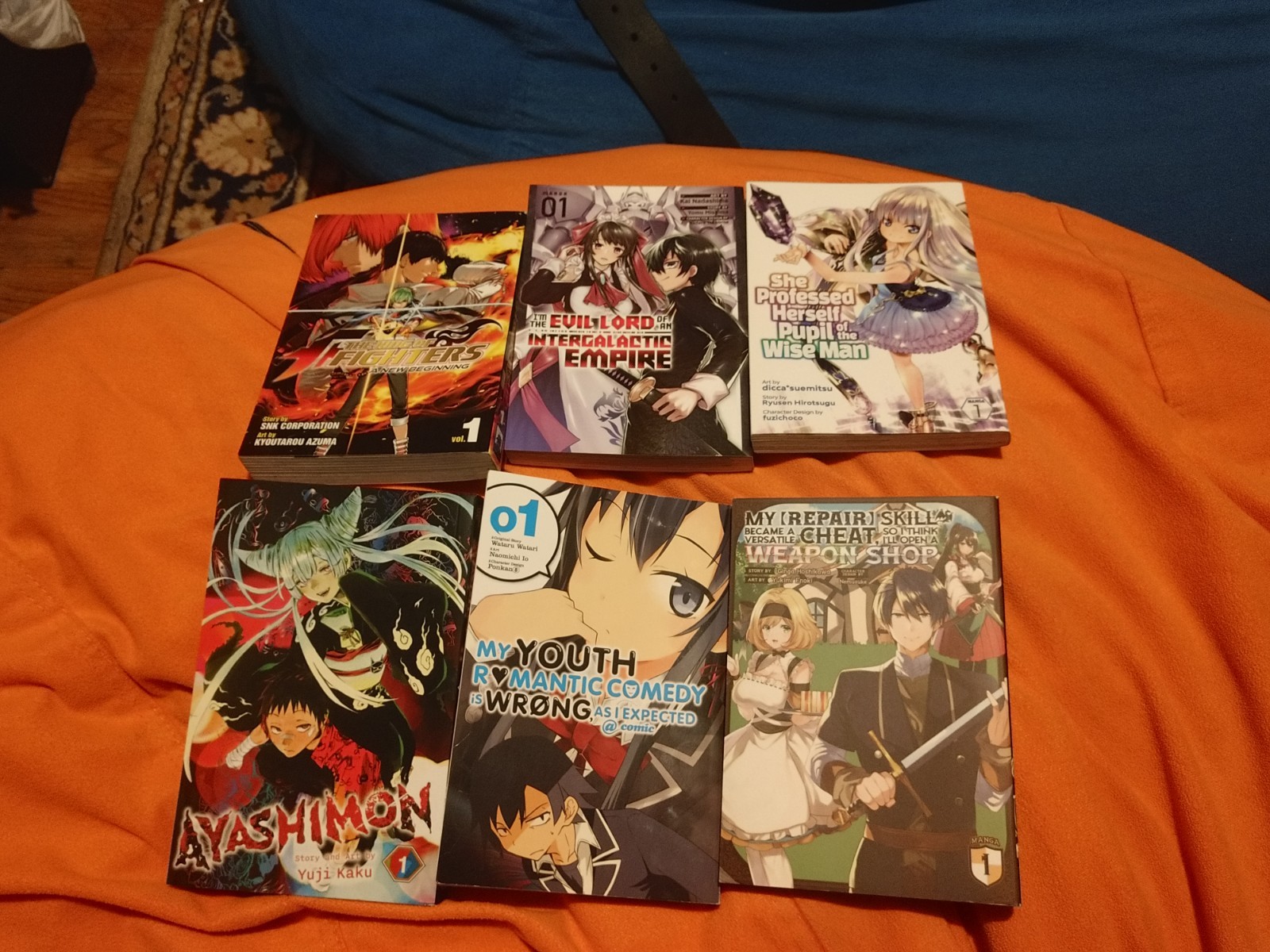 Good Condition Lot Of 6 Manga All Are Vol 1 English, Seven Seas SJ Viz Yen Press