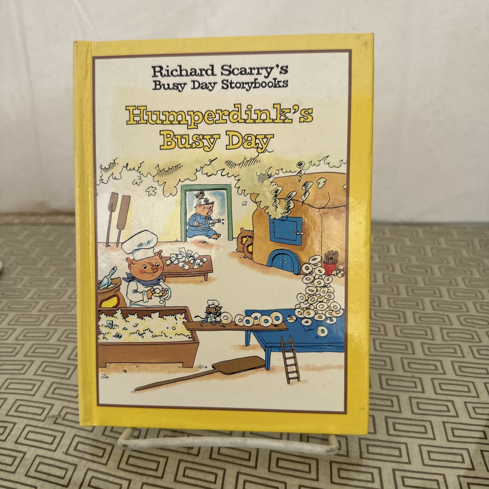 Richard Scarry Books, Lot of 3 Vintage 1997, Busy Day Storybooks