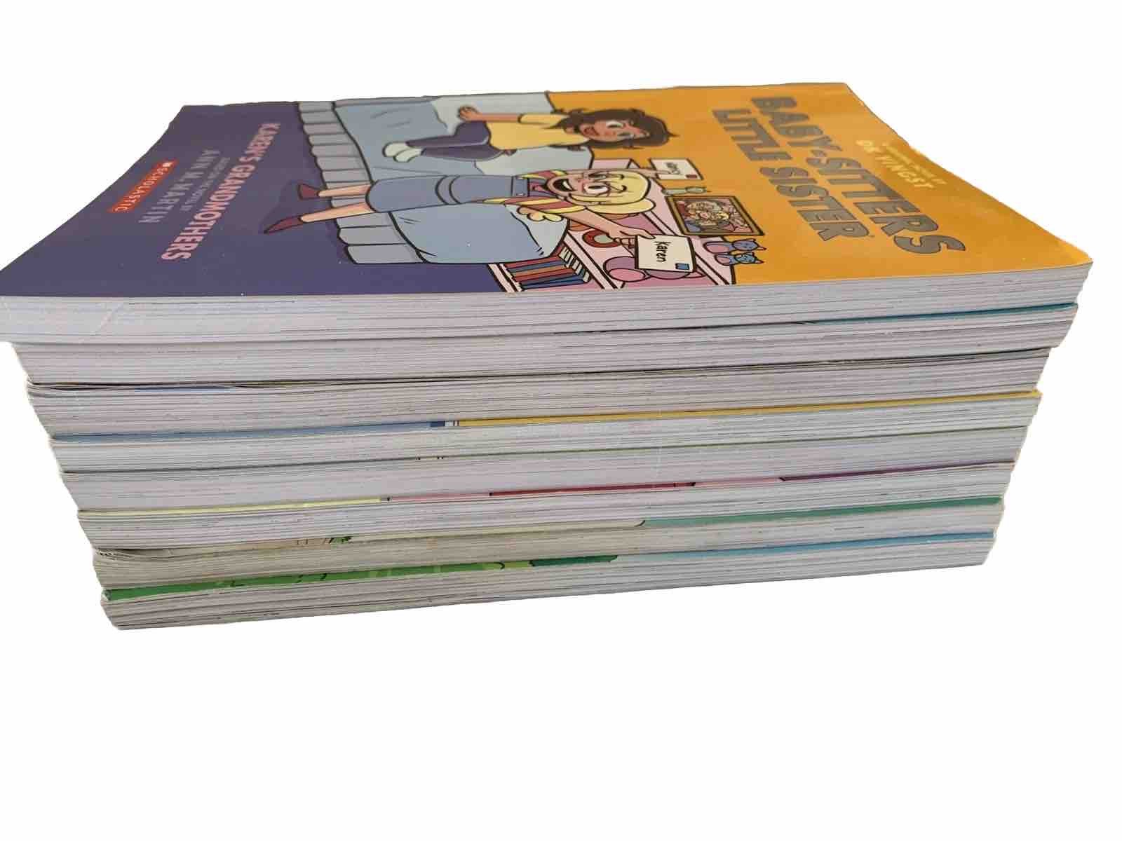 The Baby Sitters Club Little Sisters Books Lot #1-7 + 9 Graphic Novel Paperbacks