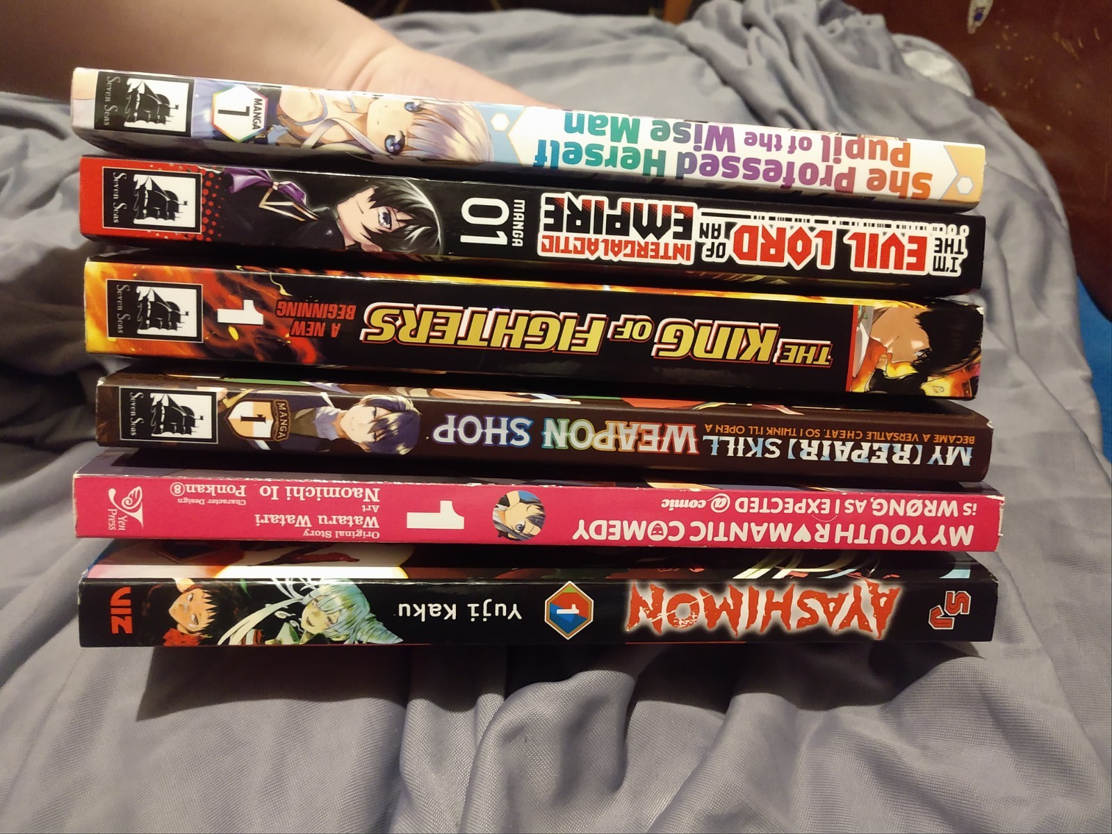 Good Condition Lot Of 6 Manga All Are Vol 1 English, Seven Seas SJ Viz Yen Press