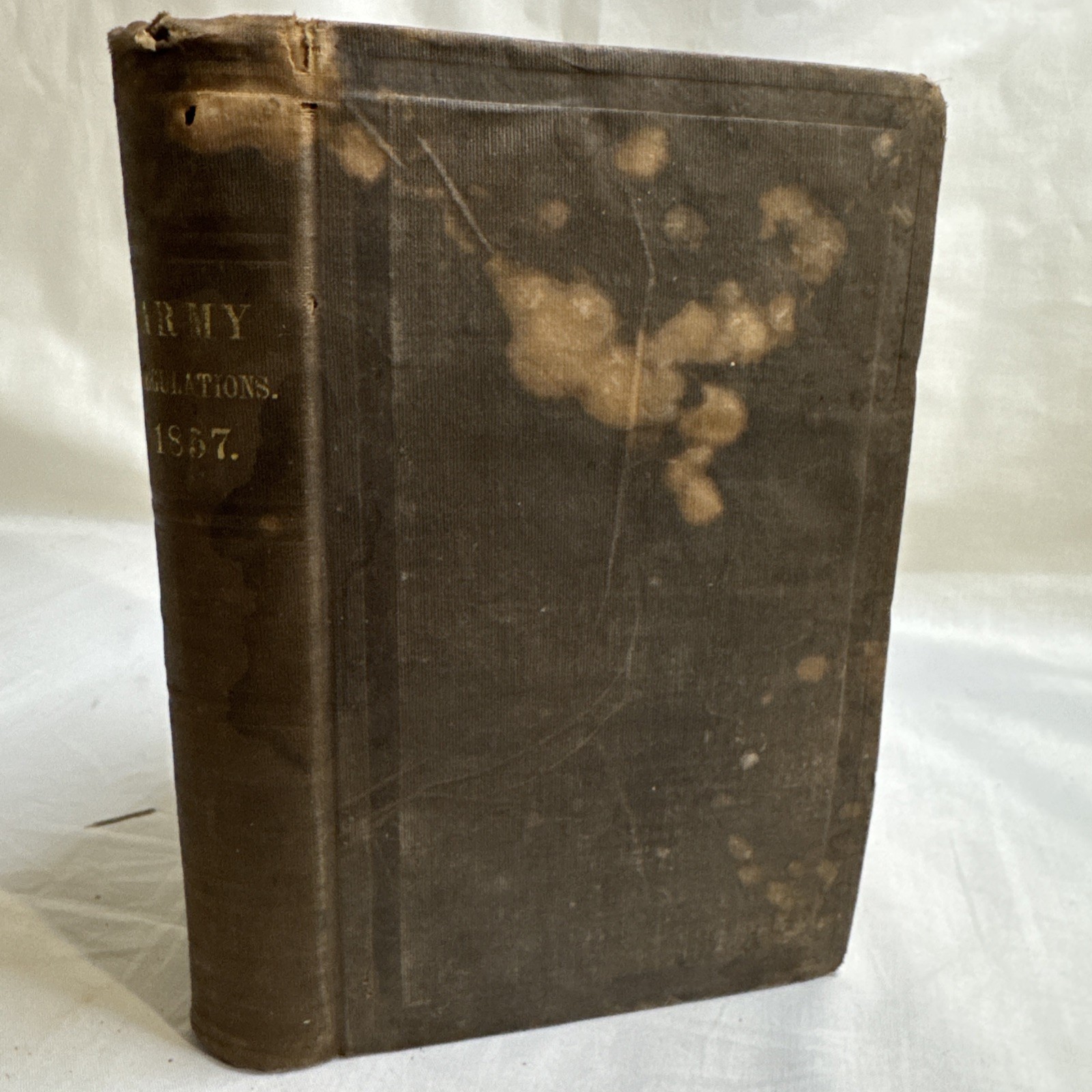 Regulations United States Army 1857 Harper Brothers Military Manual Civil War