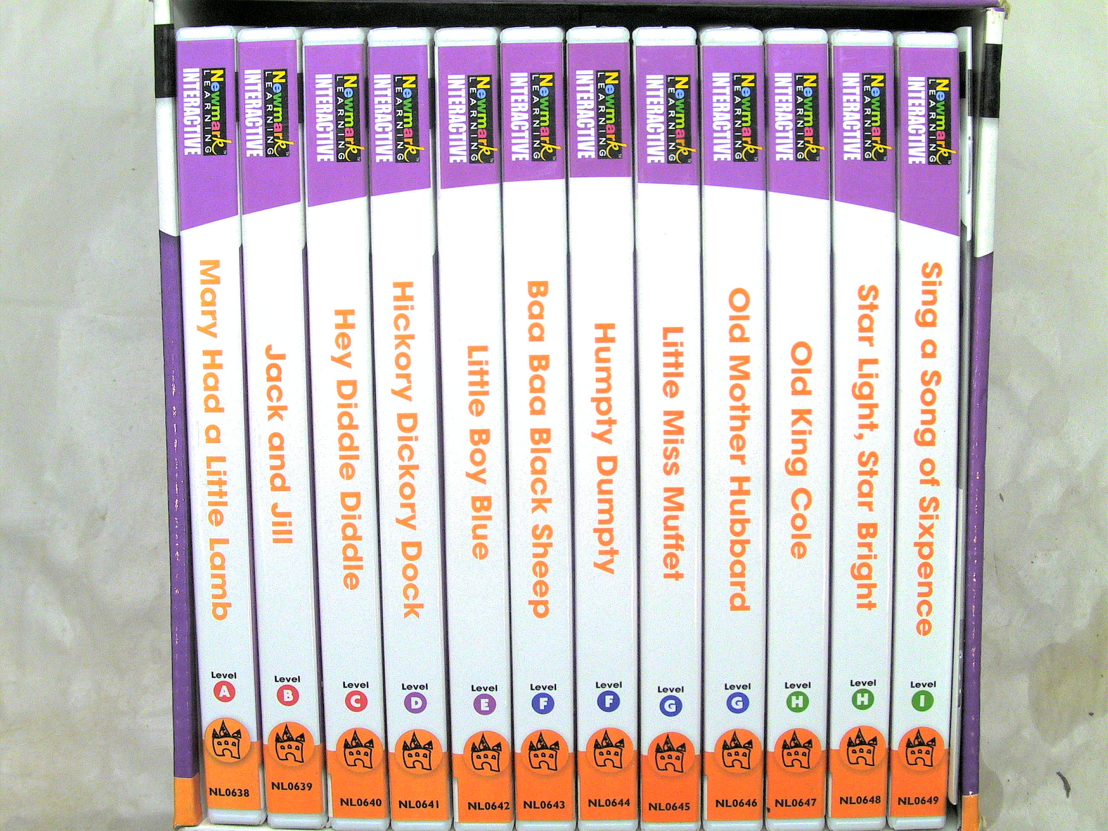 Newmark Learning Interactive Nursery Rhyme Tales 12 Ebook Cd Roms