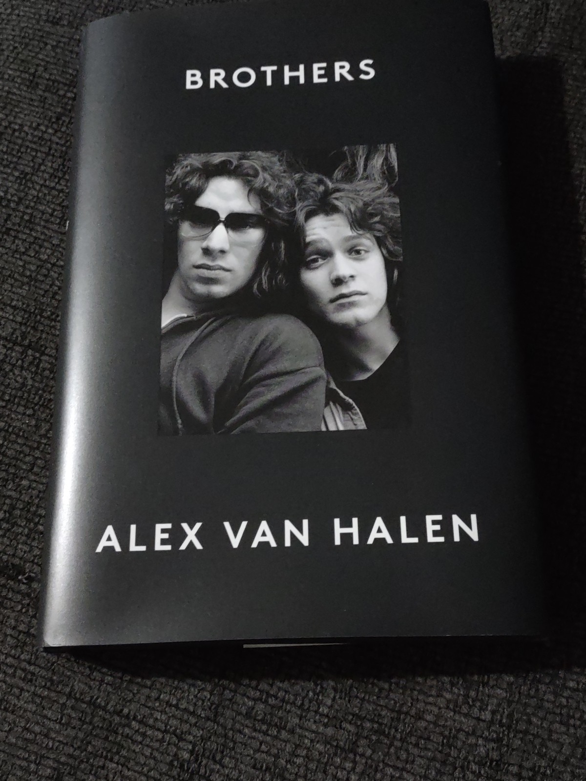 Brothers by Alex Van Halen Hardcover Book Not Signed