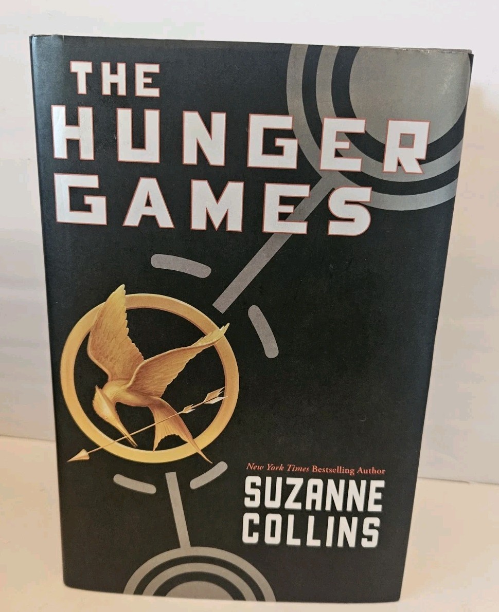 THE HUNGER GAMES Trilogy Complete Series Lot of 3 (#1-3) Hardcover Books Preown