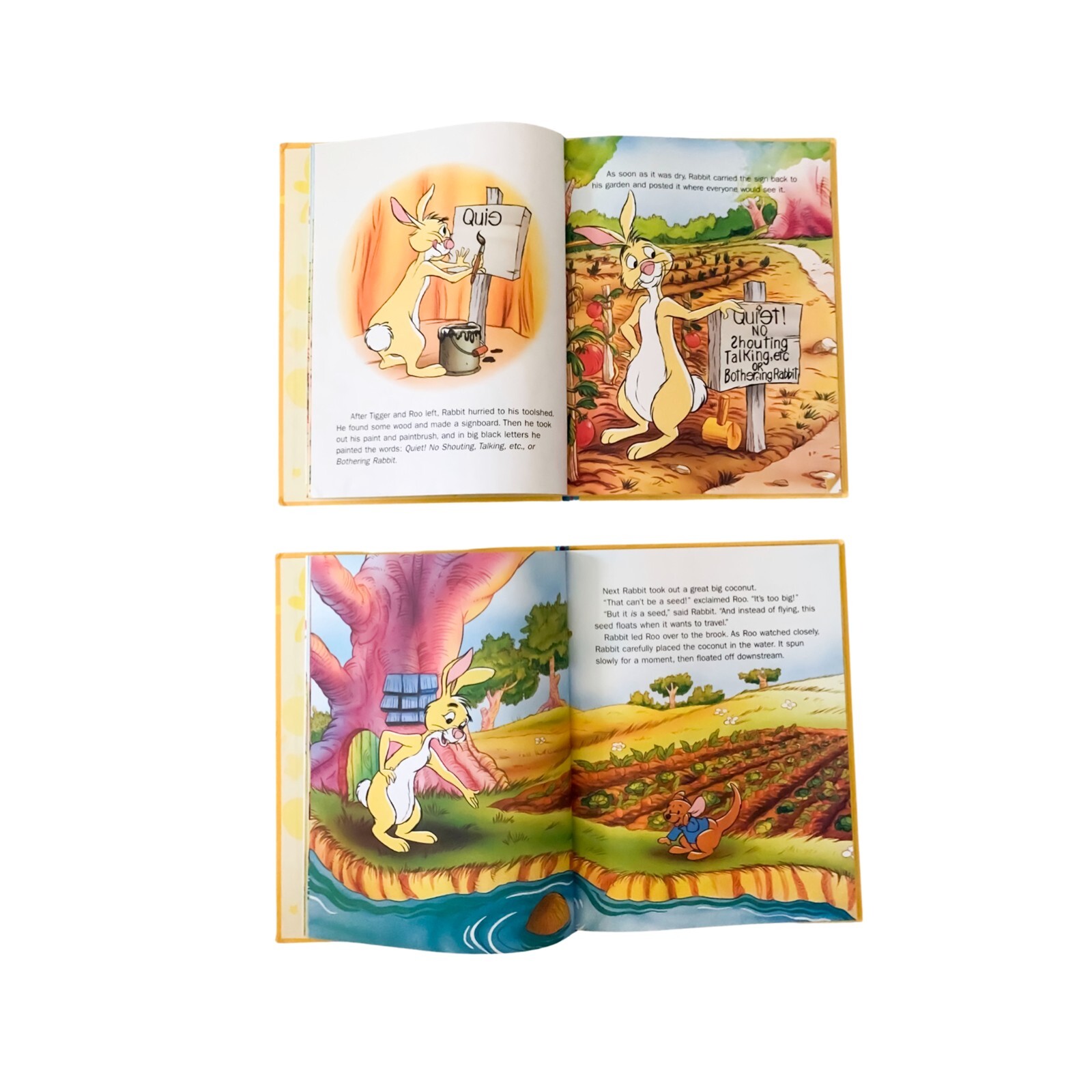 Disney’s” Out & About With Pooh” There’s No Place Like Home, Rabbit’s Ears x 2