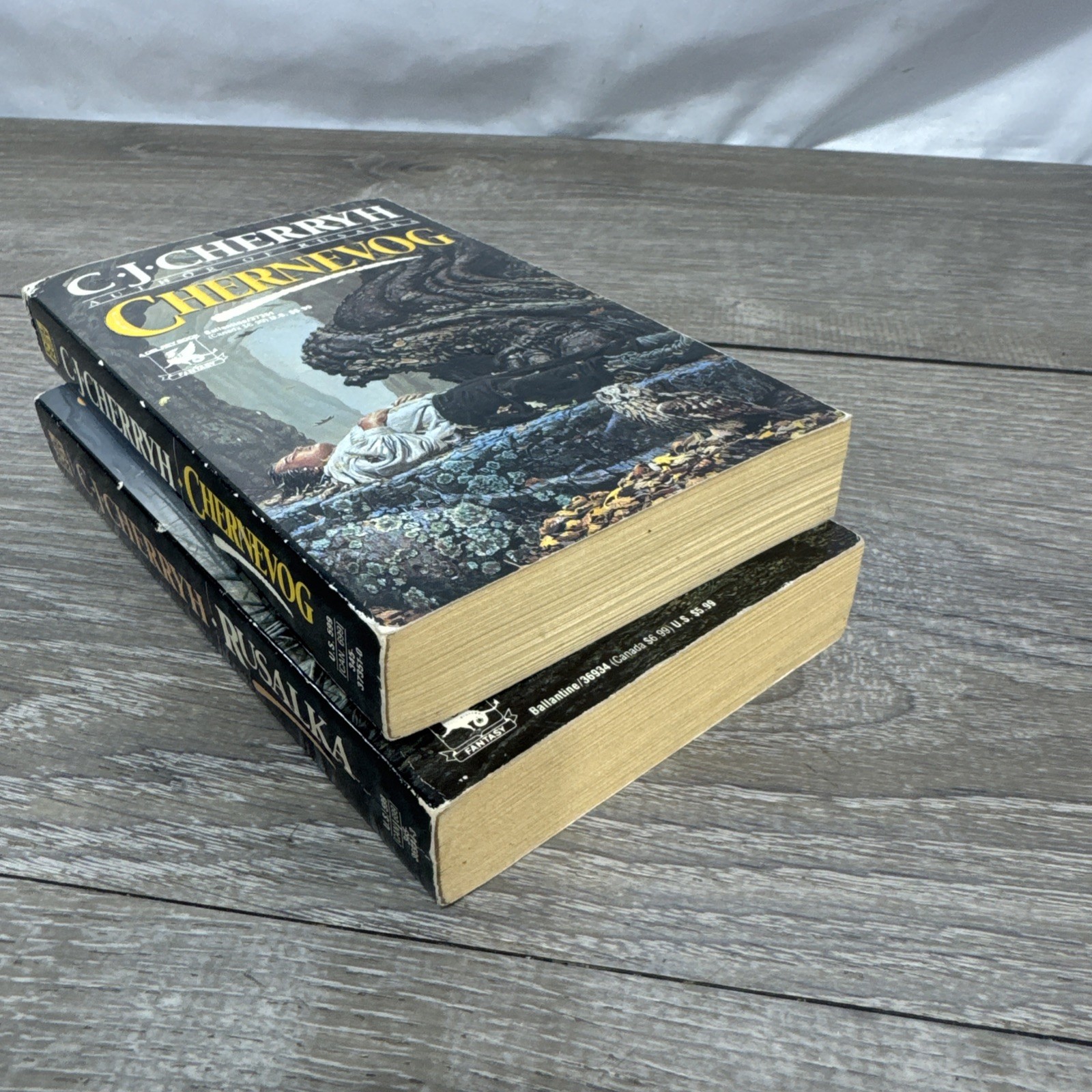 C. J. Cherryh – Russian Stories Book Lot of 2 PB – Chernevog, Rusalka ,Charnevog