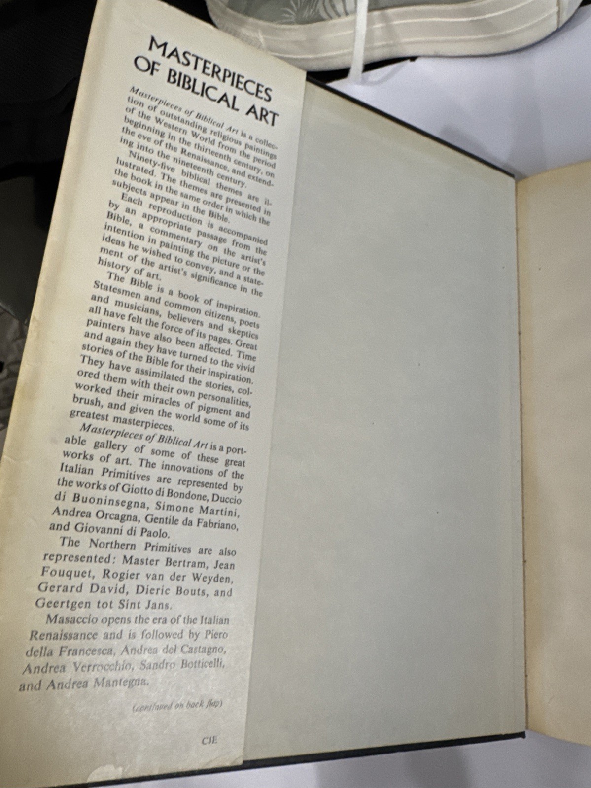 RARE- Masterpieces of Biblical Art- First Edition Hardcover 1973 Avenel Books
