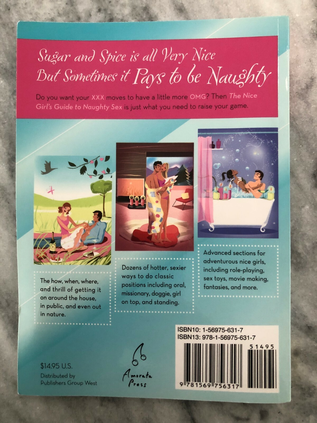 The Nice Girl’s Guide to Naughty Sex by Lisa Sussman (2007, Perfect)