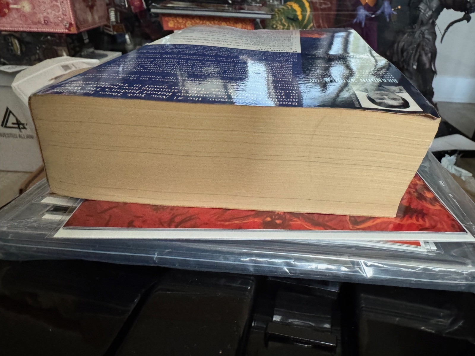THE WAY OF KINGS ARC BY BRANDON SANDERSON, ADVANCED READER COPY, FANTASY, TOR