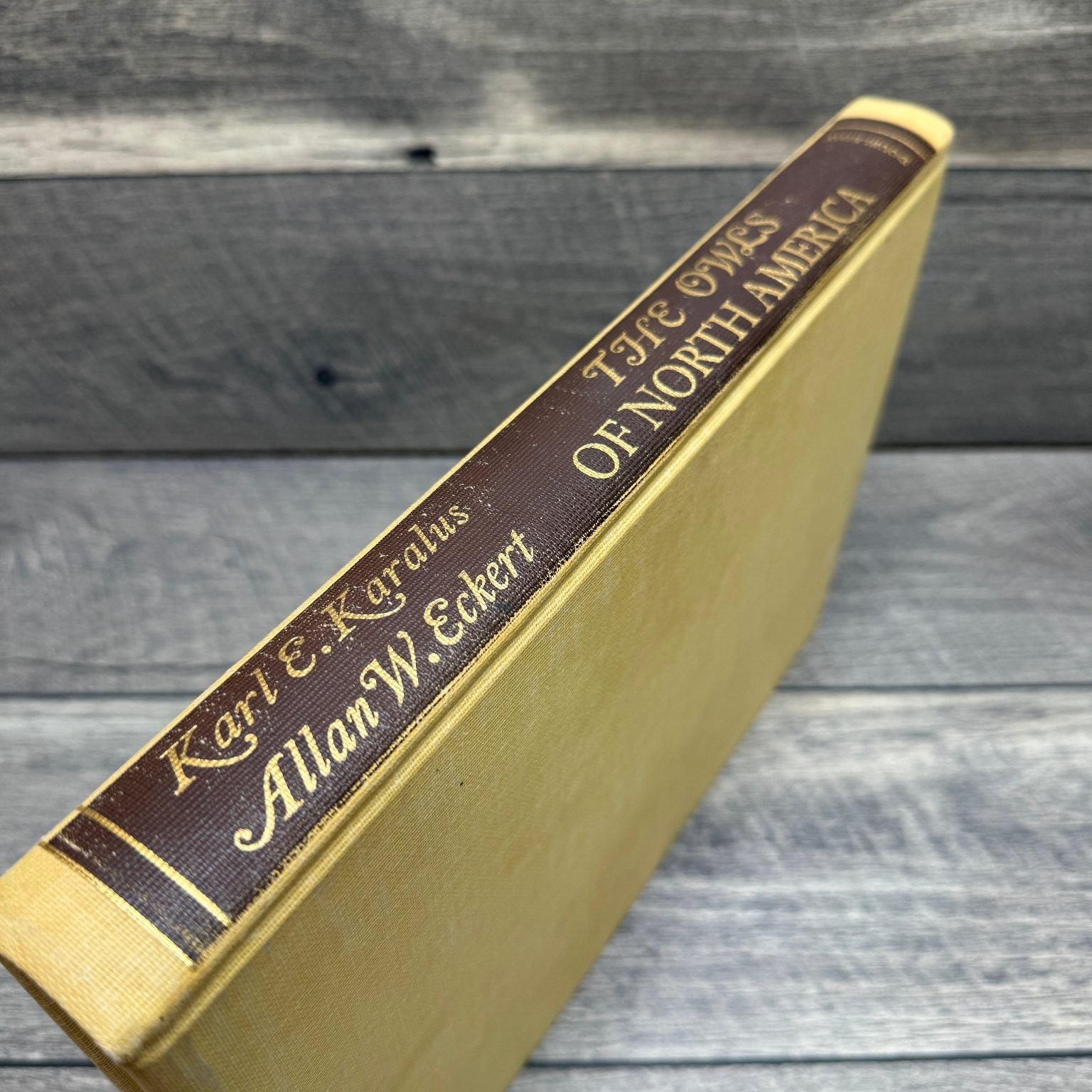 The Owls of North America Karalus Eckert 1974 Collector’s Illustrated Doubleday