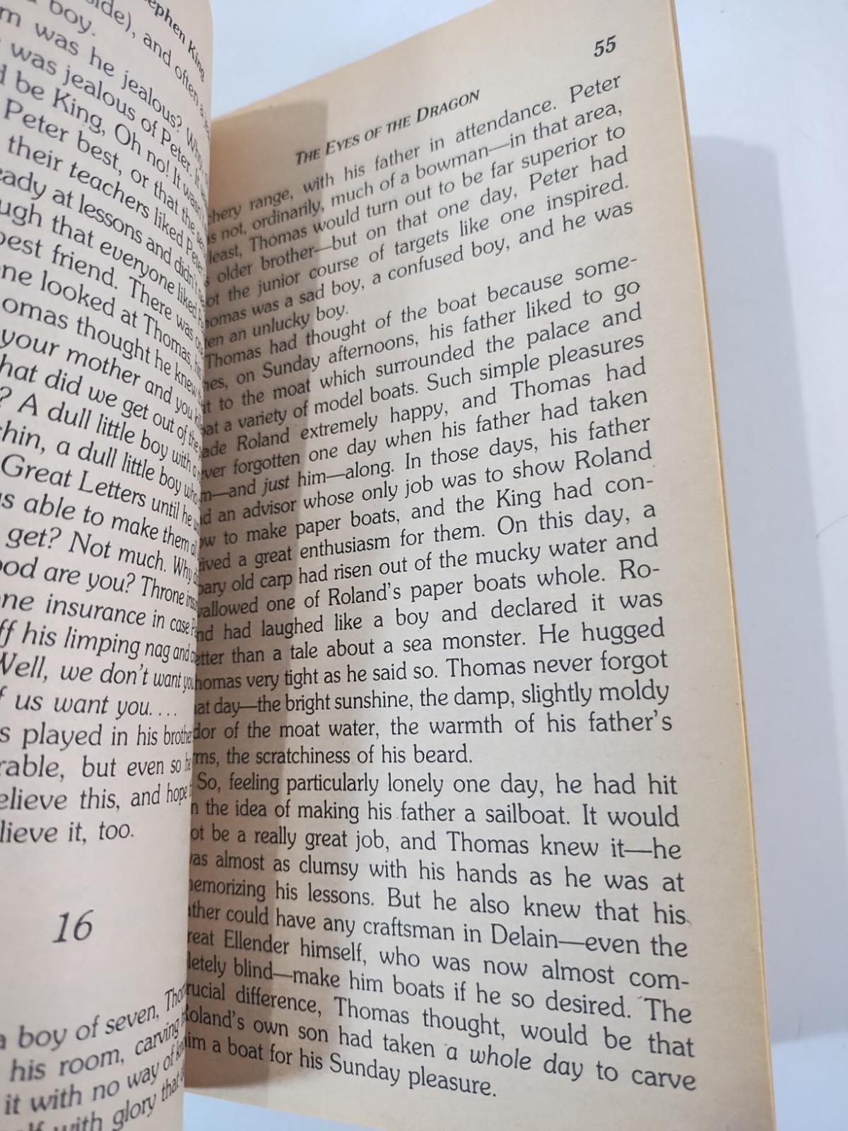 The Eyes of the Dragon by Stephen King Vintage 1988 First Signet Edition Fantasy