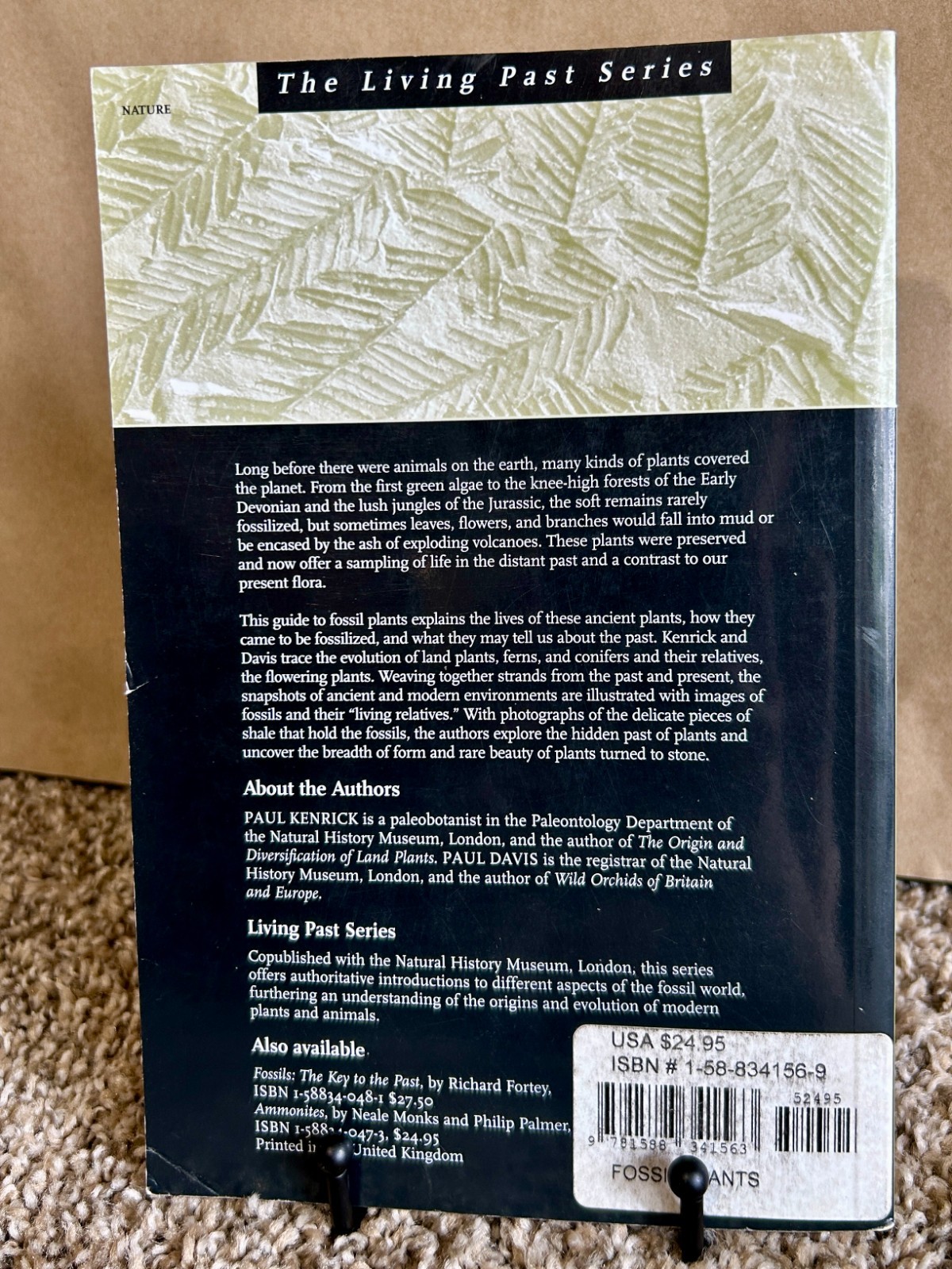 FOSSIL PLANTS SMITHSONIAN’S THE LIVING PAST SERIES Paul Kenrick & Paul Davies