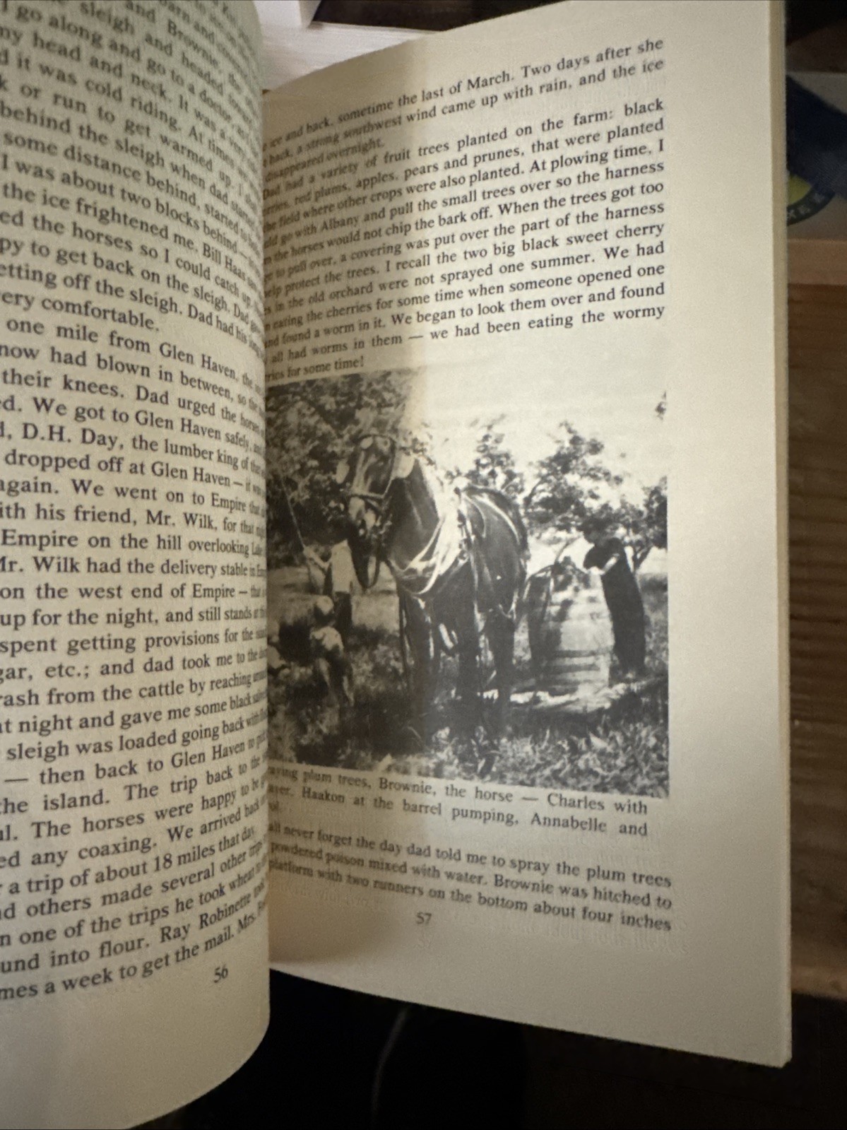 Isle Of View History Of South Manitou Island Charles Anderson 111 Pages MI 1979