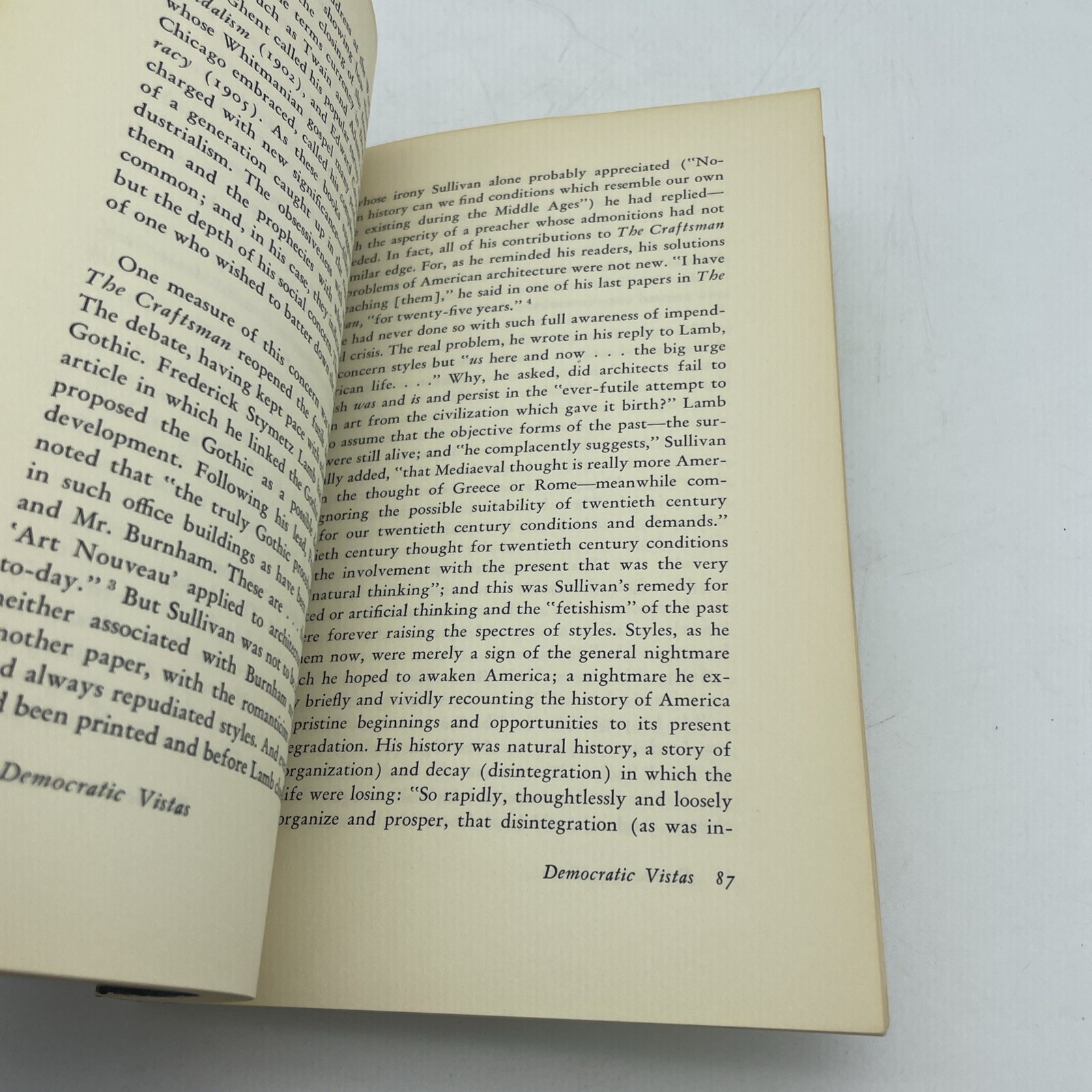 Louis Sullivan A Spectrum Book 1962 By Sherman Paul