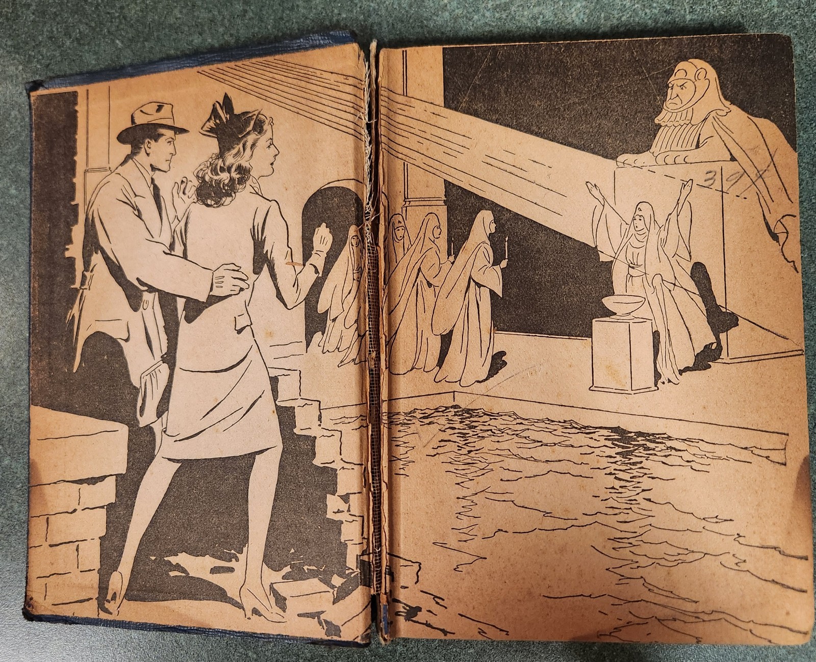 VTG Ann Sheridan and the Sign of the Sphinx 1943 Whitman Authorized Hollywood Ed