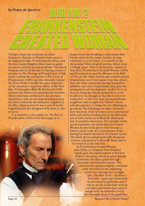 A Celebration of Peter Cushing – 296 page Softcover / Movies of peter cushing