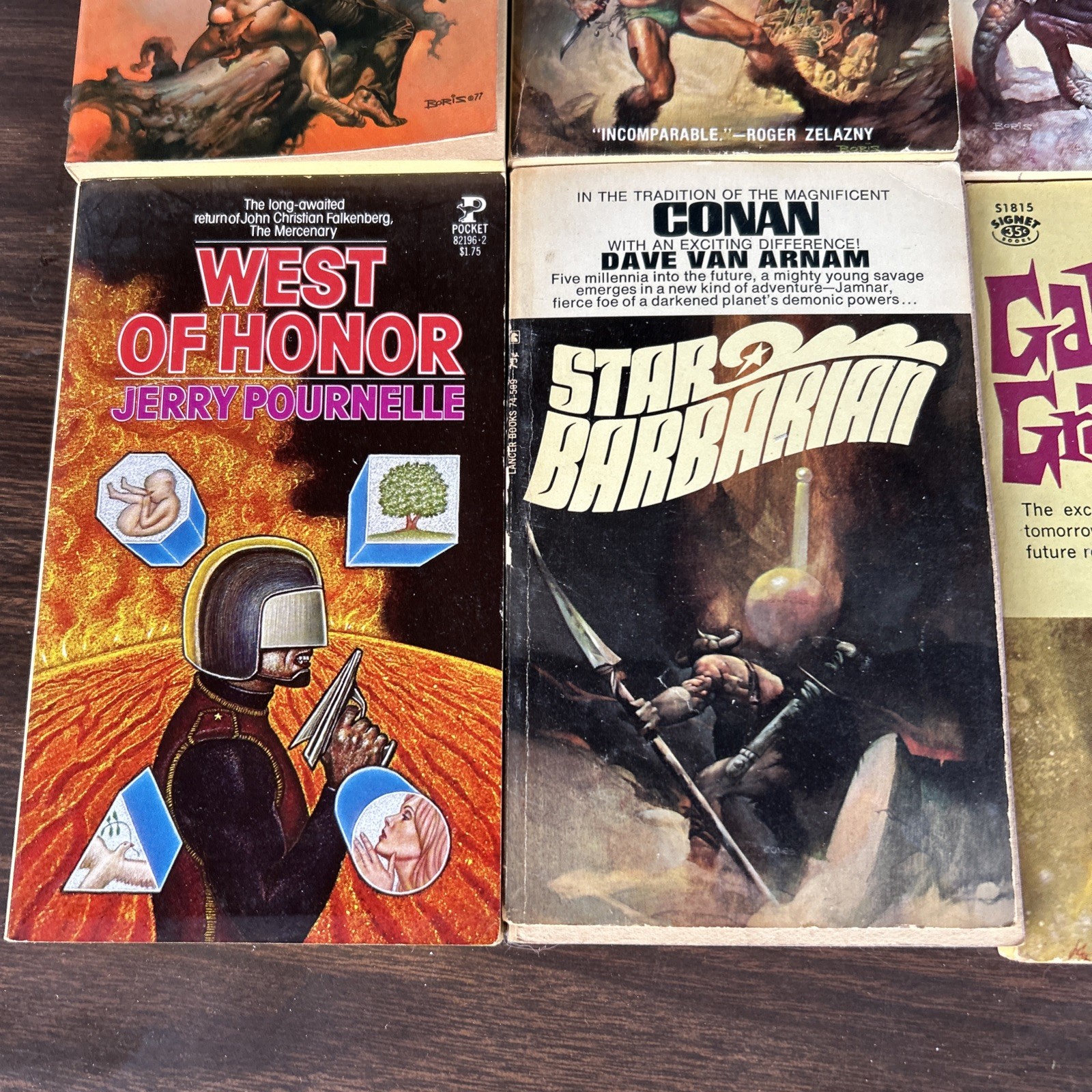 Lot Of 8 Vintage Science Fiction Paperbacks 60s 70s Philip Jose Farmer MORE!